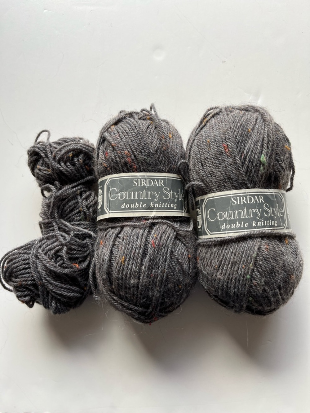 Sirdar Country Style Double Knitting Yarn - Charcoal Tweed
